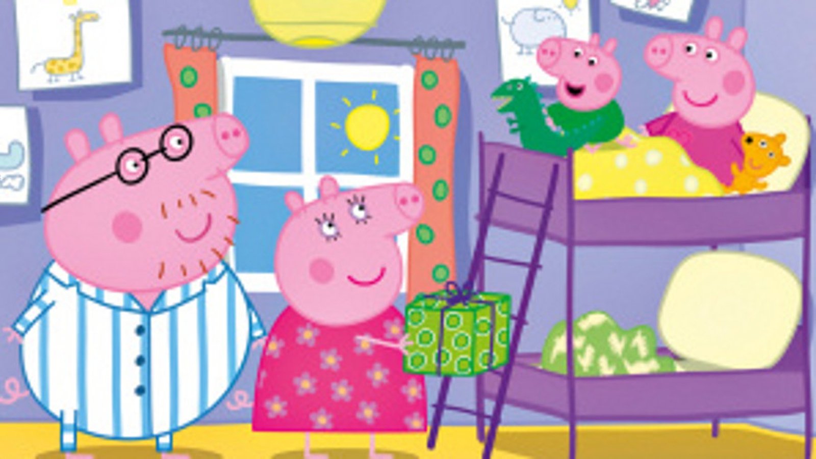 Дом свинки Пеппы и её семья