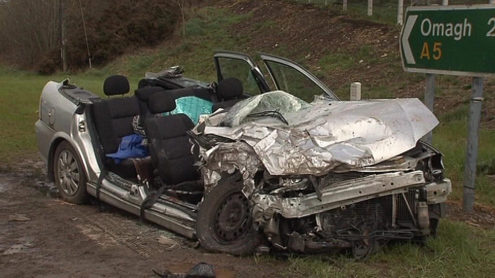 Man arrested after fatal Tyrone road crash
