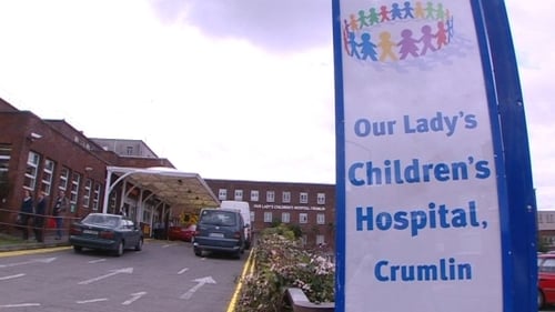 The chief esecutive of Our Lady's Children's Hospital in Crumlin issued the warning in a report