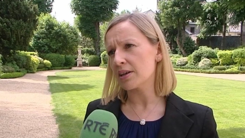 Paris - Lucinda Creighton says EU ministers will deal with Greek bailout before Ireland's
