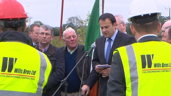 Minister for Transport - Turned the sod on new by-pass