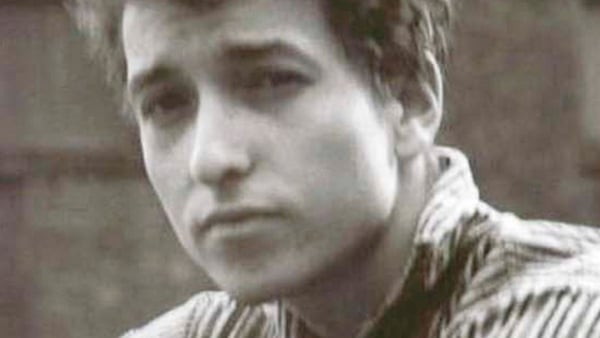 A young Bob Dylan around the time of the recording of that first self-titled album