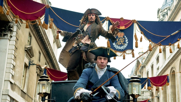 Johnny Depp (top) will return as Captain Jack Sparrow in Pirates of the Caribbean: Dead Men Tell No Tales