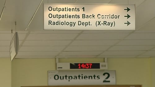 The number of patients waiting to be seen at an out-patient clinic also rose slightly last month