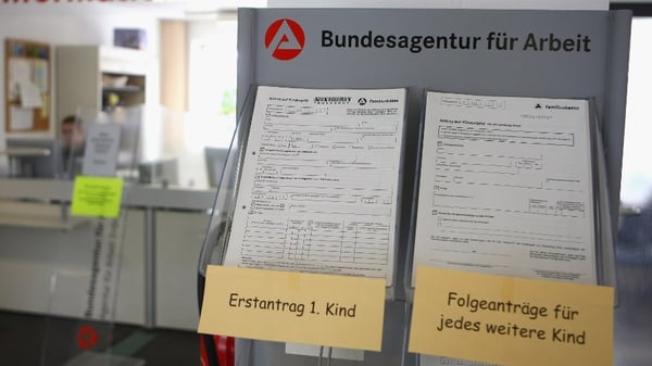 Germany's seasonally adjusted jobless rate fell to 5.6%, new figures show today