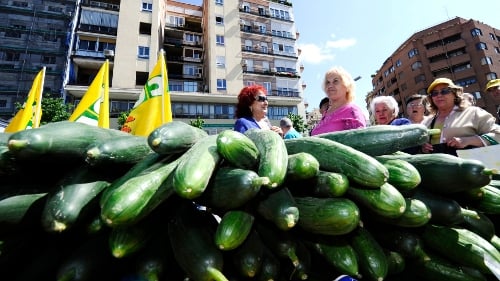 Cucumbers - Spanish produce was initially blamed on the E coli outbreak