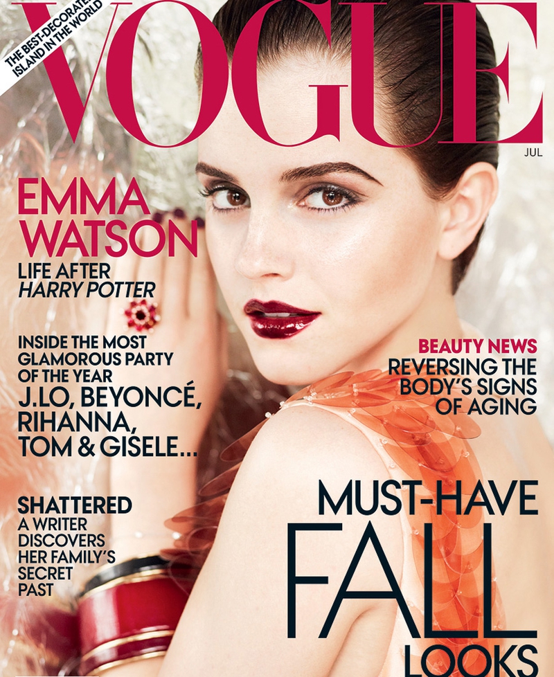 Watson lands first US Vogue Cover