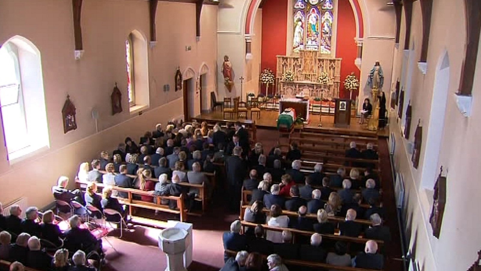 Funeral Of Brian Lenihan In Dublin