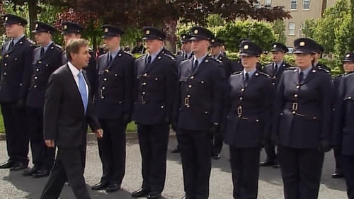 Alan Shatter - Reductions in the garda force are 'unavoidable'