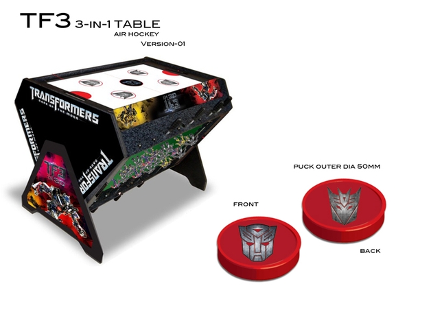 Transformers 3-in-1 Gaming Table