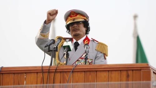 Muammar Gaddafi - Libyan leader would not be included in proposed plan
