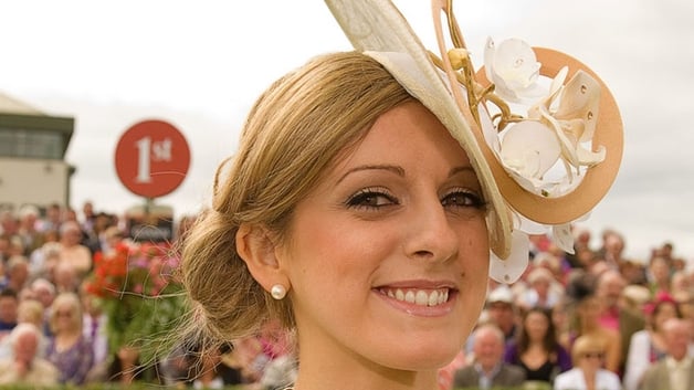Sieglinde Mullers sported a hat by Galway milliner Edel Ramberg