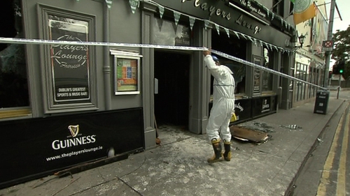 The Players Lounge - Extensive damage to pub