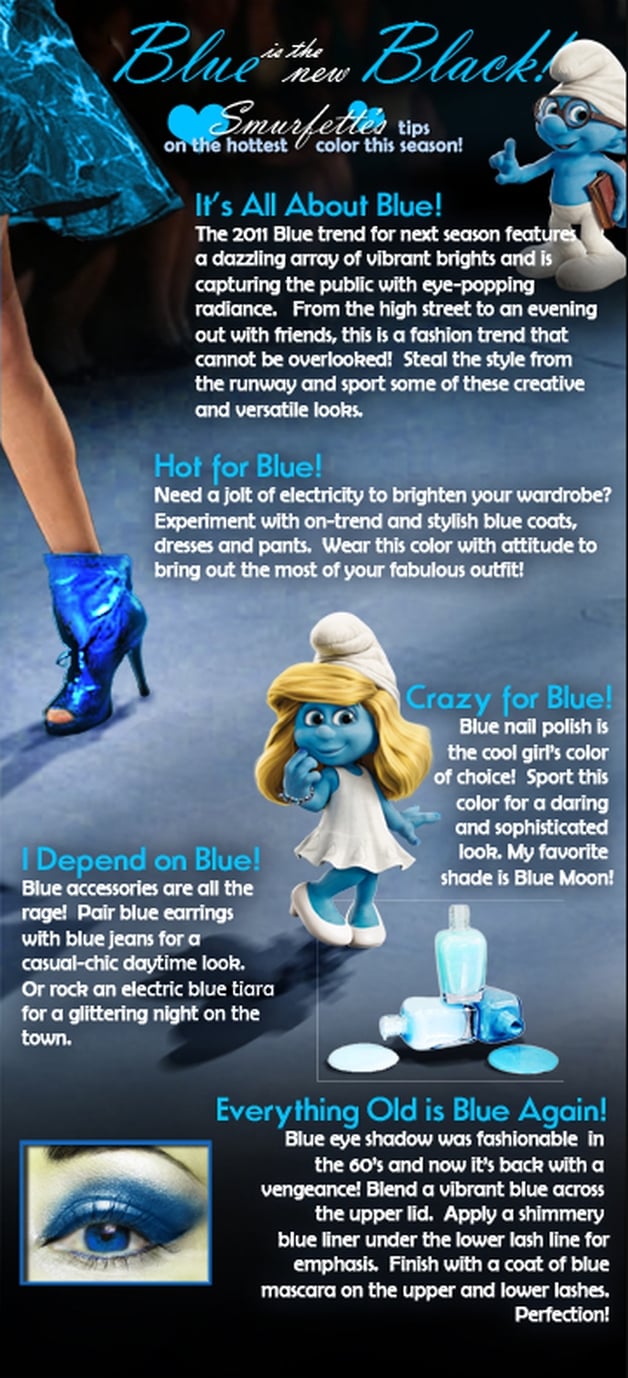 Smurf Fashion Tips