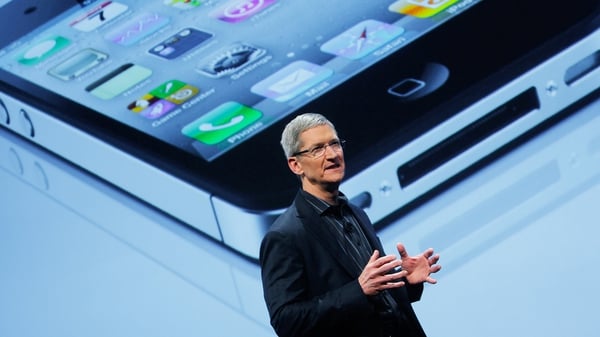Tim Cook defended Apple's Irish operation, saying it did not take tax away from the US