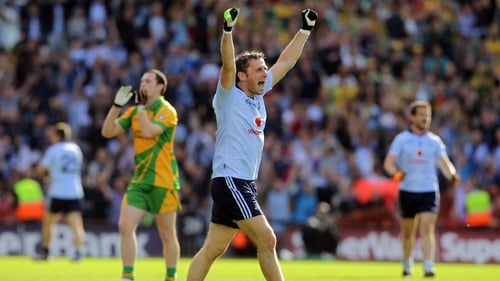 Alan Brogan - Shows his delight at the final whistle