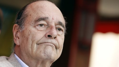 Jacques Chirac died this morning surrounded by his family
