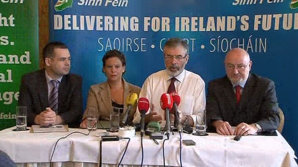 Sinn Féin are now the second most popular political party in the country