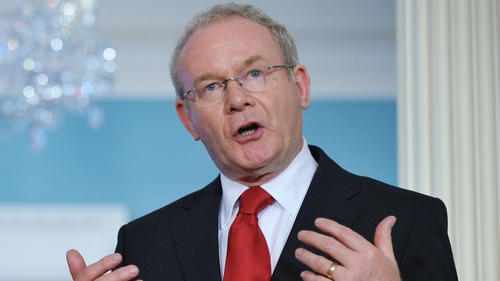 Mitchell said McGuinness had opposed the existence of the State