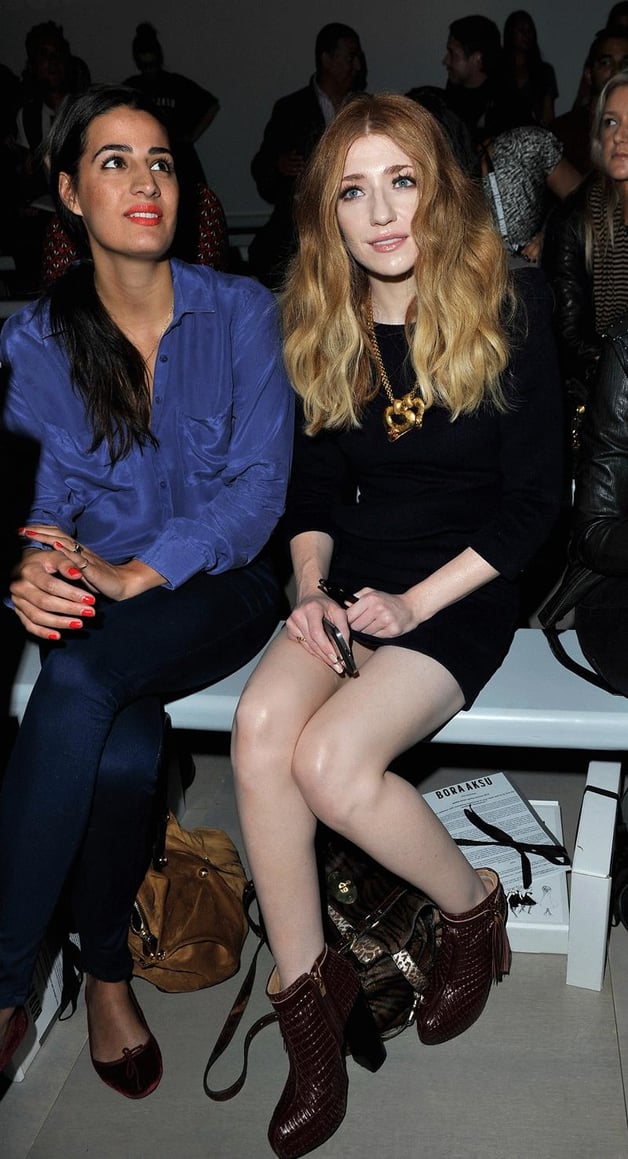 Nicola Roberts and sister Frankie turn out for fashion bash