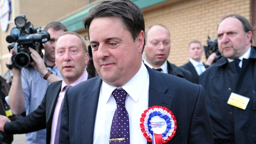 Nick Griffin was due to speak in an immigration debate on 20 October