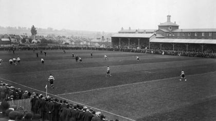 The 'Originals' play a match in England in 1905