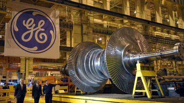 GE's first quarter earnings were held back by the drag from the strong dollar
