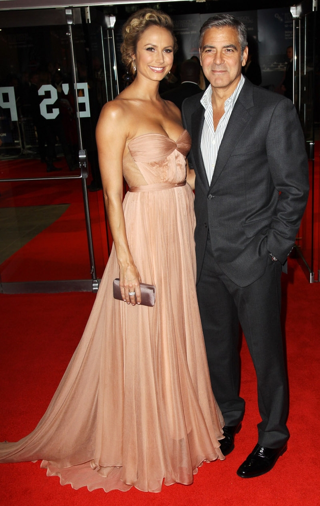 Clooney and Keibler hit the red carpet