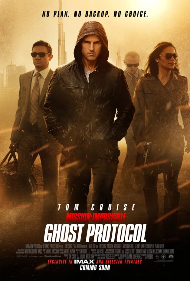 Mission: Impossible Ghost Protocol is released in cinemas on Monday December 26