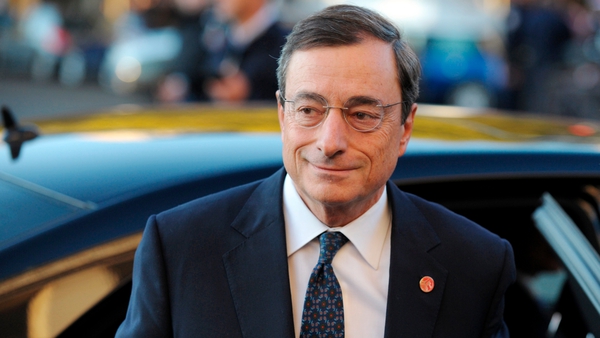 ECB President Mario Draghi says QE programme was already having positive effects