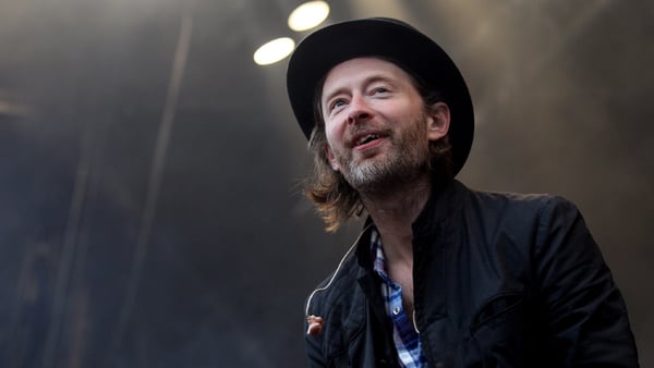 Thom Yorke of Radiohead: Strings in studio