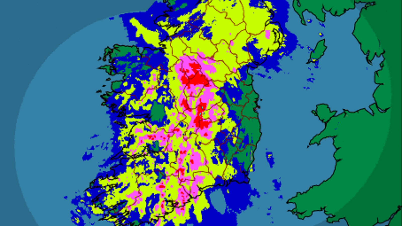 met Éireann issues weather warning