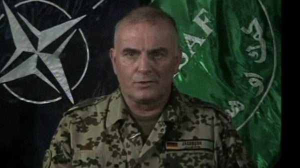 Brigadier General Carsten Jacobson said the 'incident' was under investigation