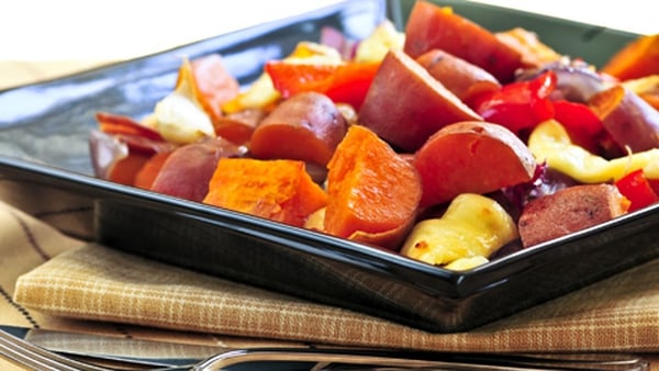 The Happy Pear's Roasted Root Vegetables