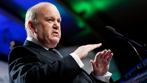 Michael Noonan told Bloomberg he is part of the 'strangest' Government this country has ever had
