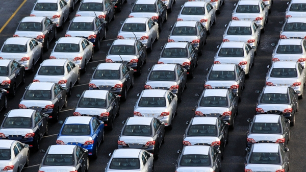 A total of 7,681 new private cars were licensed for the first time last month