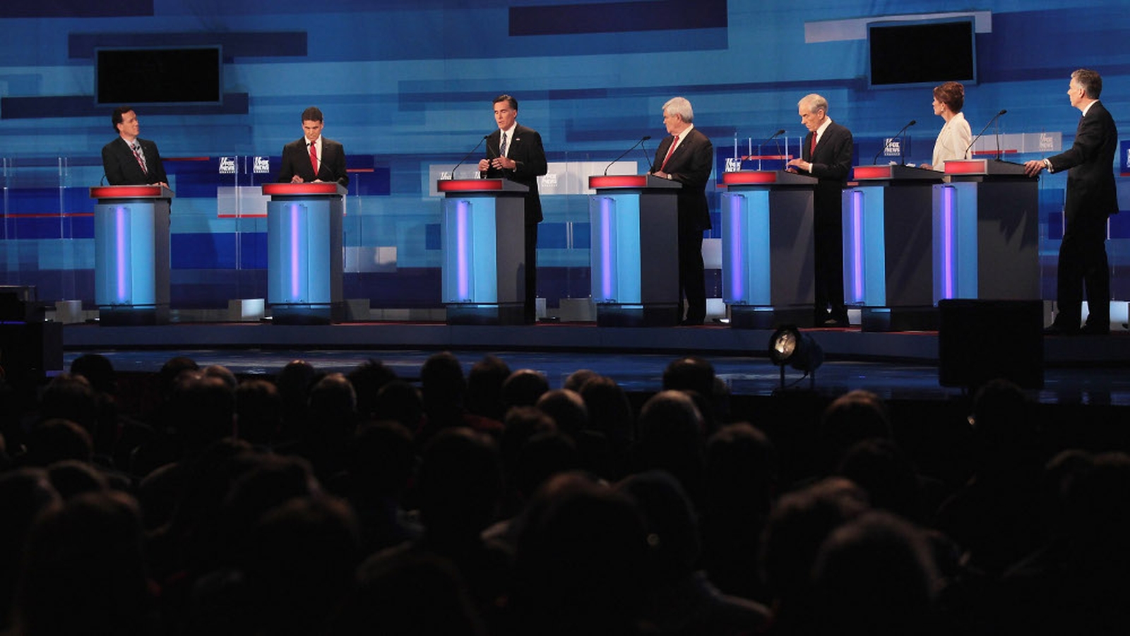 US Republican hopefuls clash in TV debate