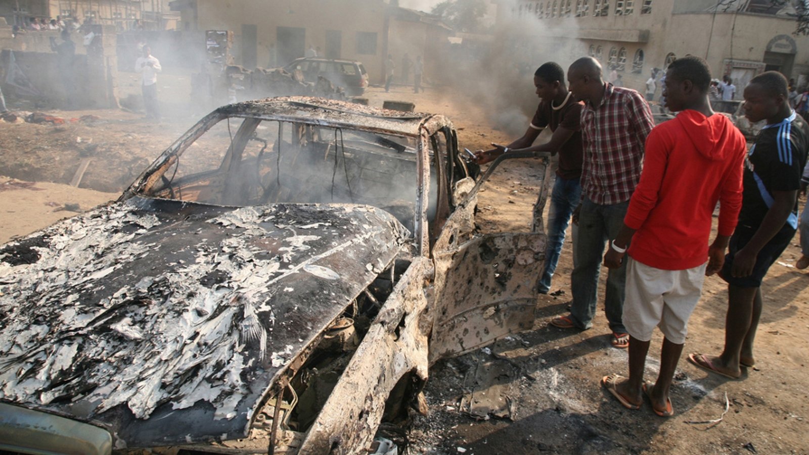 32 killed in Nigerian church bombings