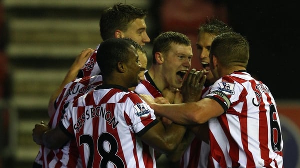 James McClean helped Sunderland go nine points clear of the relegation zone