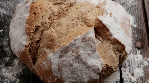 Traditional soda bread with healthy addition of omega 3 rich linseed.