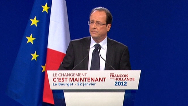 Francois Hollande looking very strong in the polls
