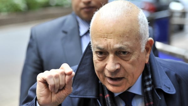 Arab League chief Nabil al-Arabi is in New York to brief the Security Council seeking support for the resolution
