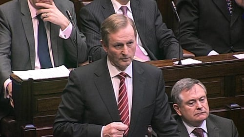 Enda Kenny said it would be in Ireland's interest if it was approved