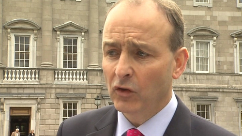 Micheál Martin said the Government should have been more assertive in pushing for a new bank debt deal