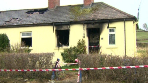 Fire services were alerted to the blaze overnight