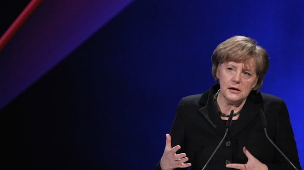 Angela Merkel said changes in Europe could be implemented without changes to the EU treaty