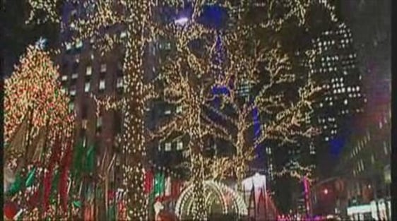 Christmas Lights in New York City 2006.