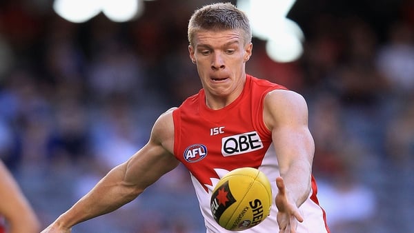Tommy Walsh will make his first start for the Sydney Swans on Saturday