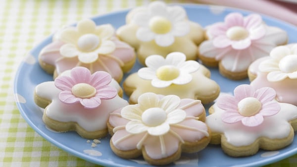 Wafer Daisy Cookies