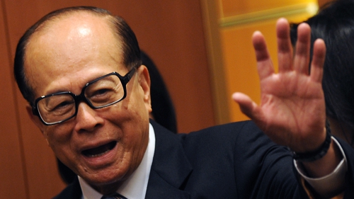 Li Ka-shing, Hutchison Whampoa's CEO, is Asia's richest man